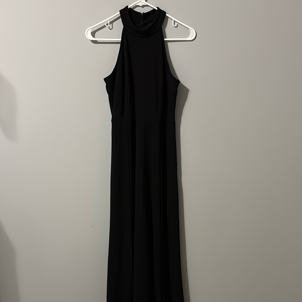 Elegant Black Sleeveless Dress